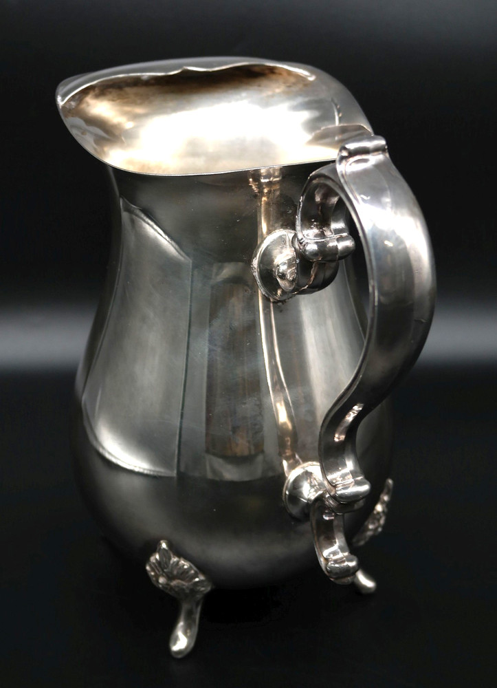 Pilgrim - Silver-plate Pitcher W/Ice Guard - c1950 - Friedman Silver Co.