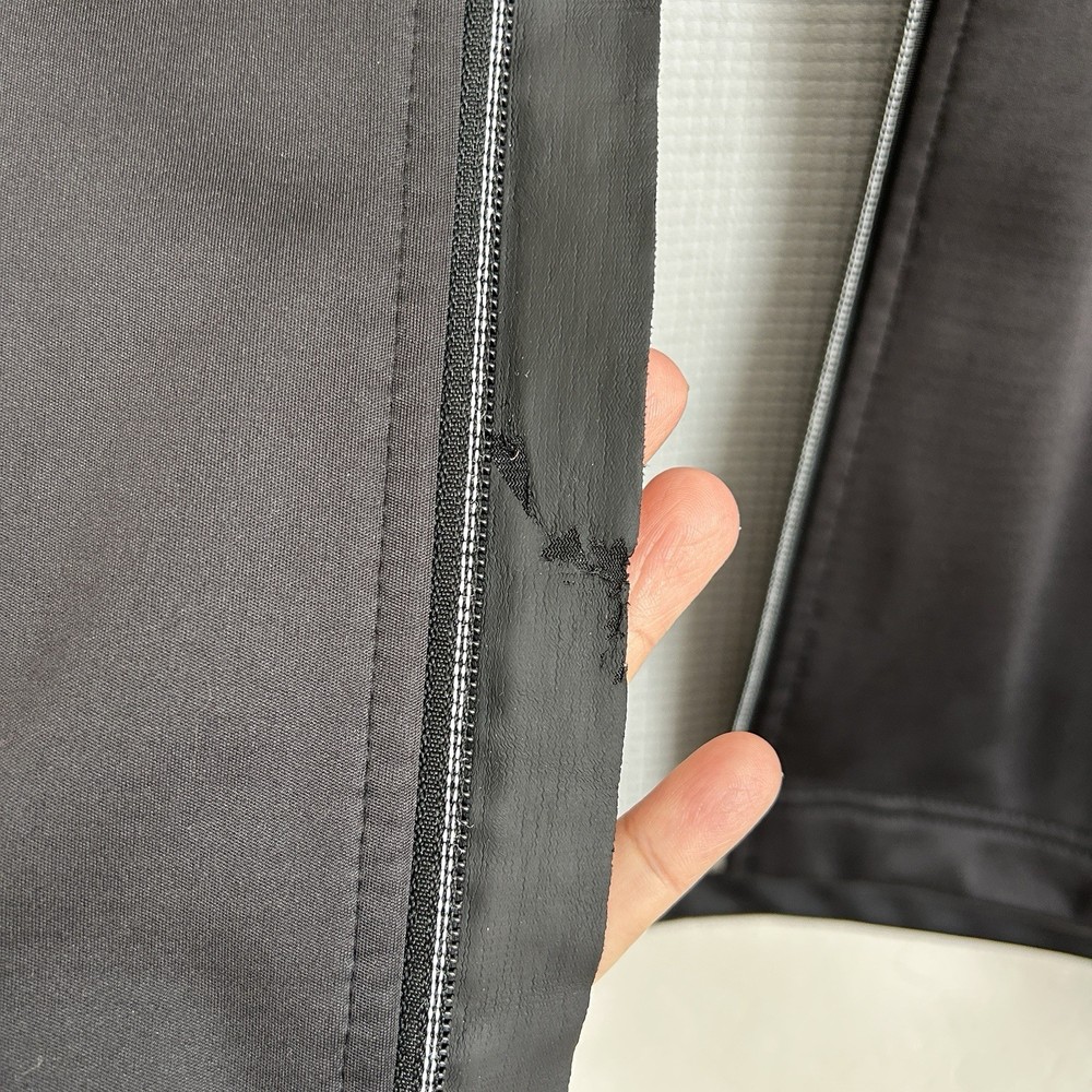 Zero Restriction Jacket Men XL Golf Tour Series Zippered Pockets Softshell Black