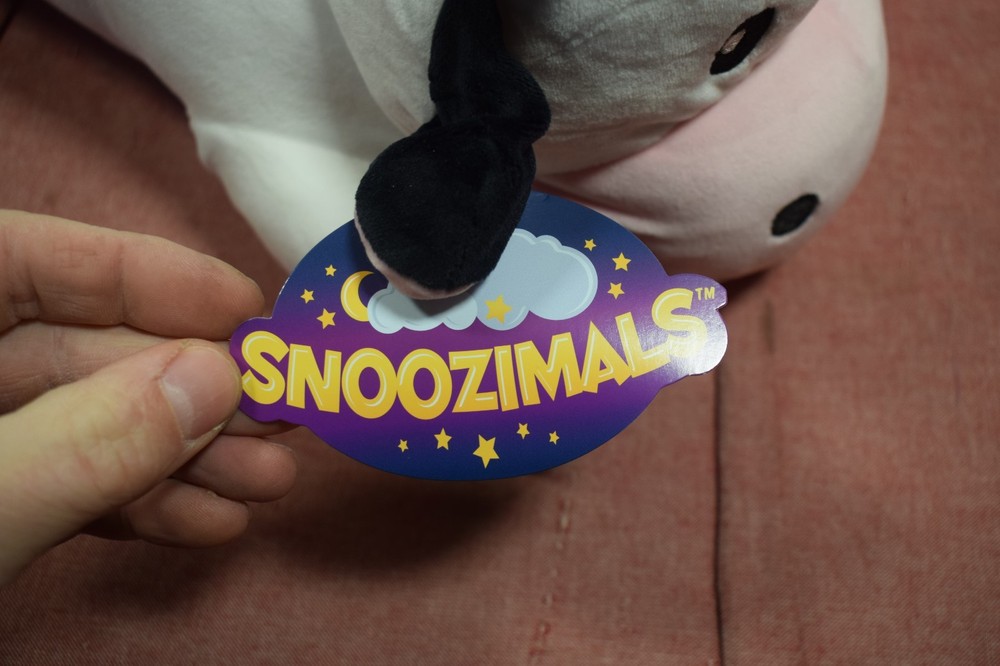 Snoozimals 20" Cow Plush