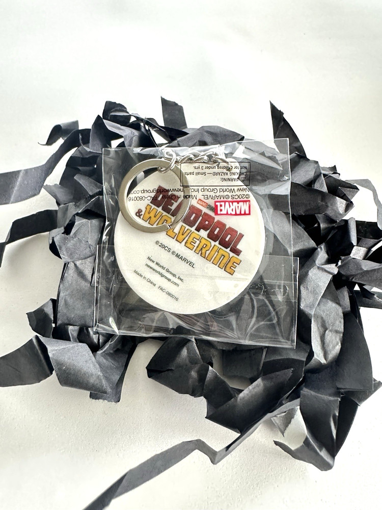 MARVEL DEADPOOL & WOLVERINE SILICONE KEYCHAIN NIP