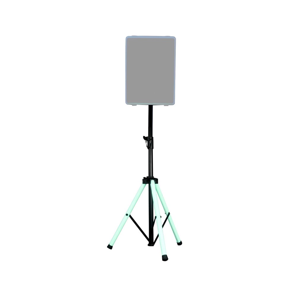 American Audio CSL-100 LED Multi-Colored Light Up Speaker Stand + Cables Pack