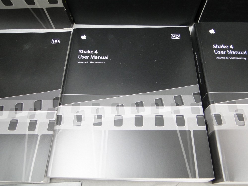 Apple Shake 4 Advanced Digital Compositing with Serial Numbers Big Box