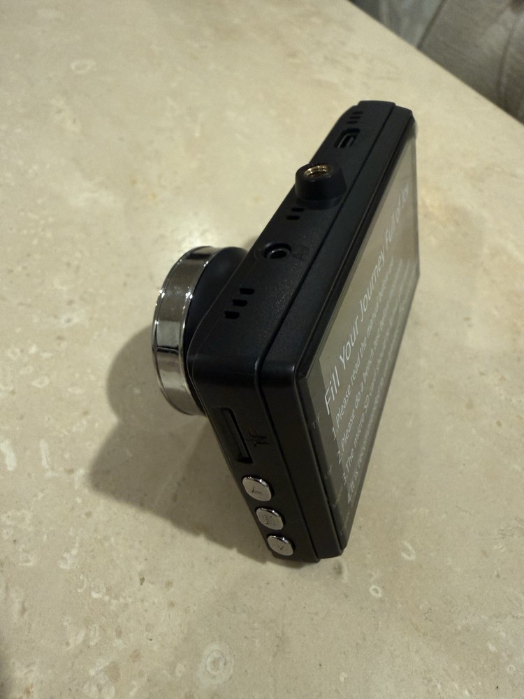 4k DUAL DASH CAMERA BLACK BOX