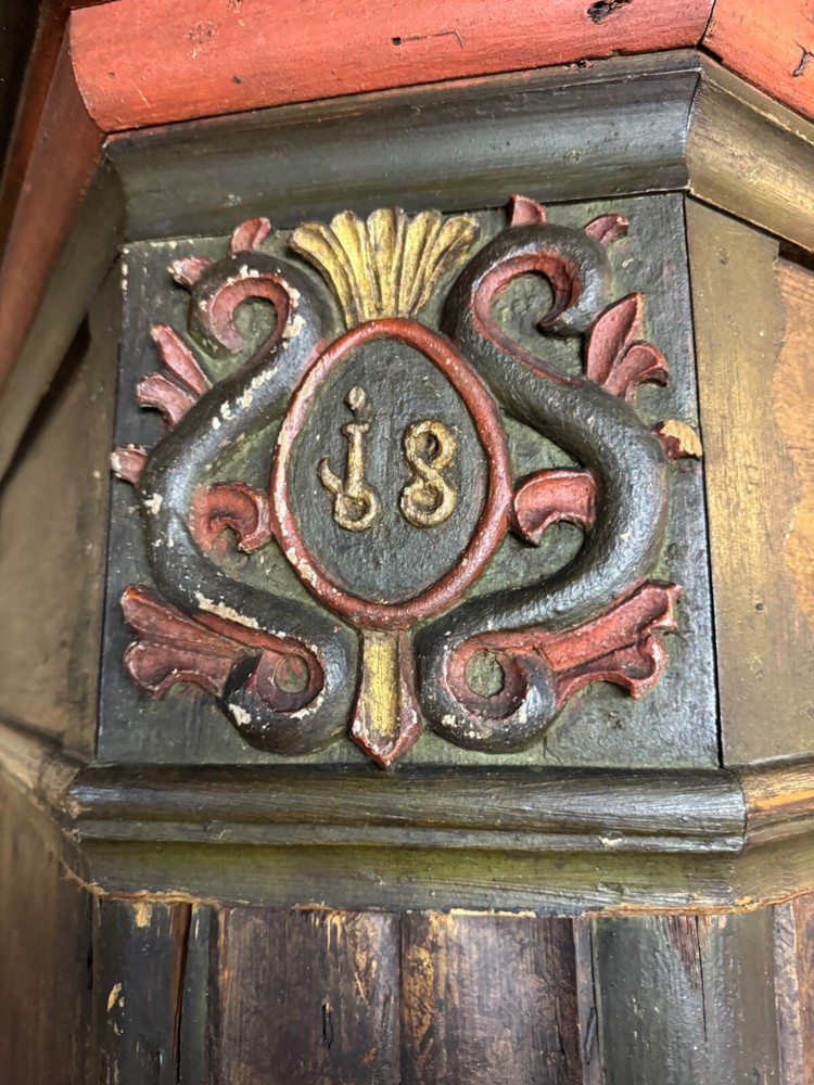 1801 Painted German Schrunk