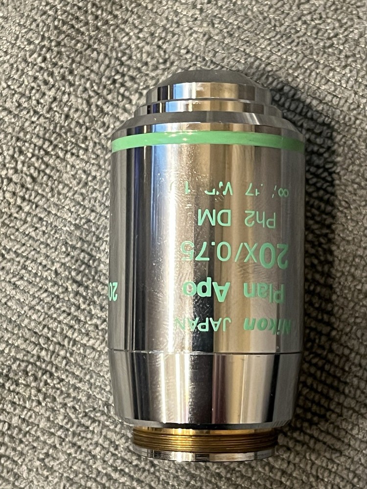 Nikon Microscope Objective Plan Apo 20x Ph2 DM Phase Contrast