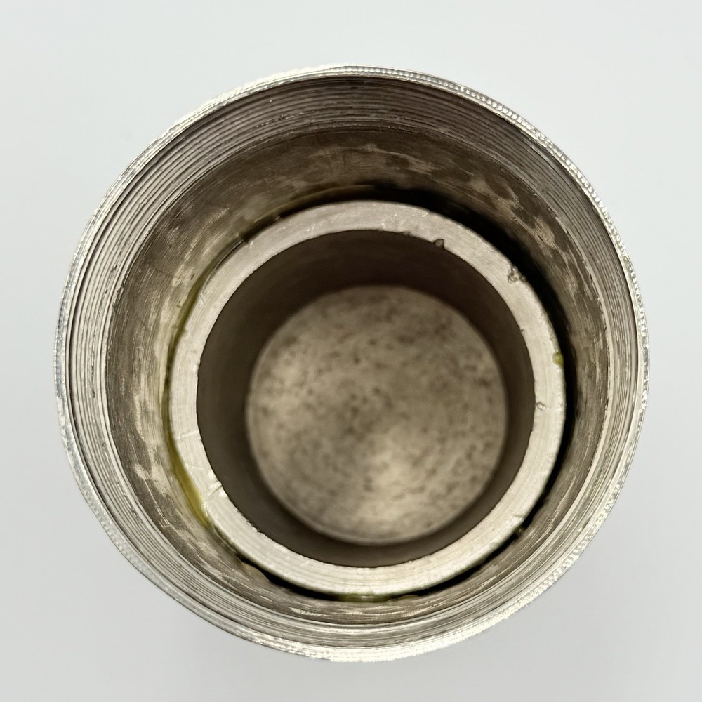Emanuel Tzedaka Box Hammered Nickel Multicolor Rings Rainbow
