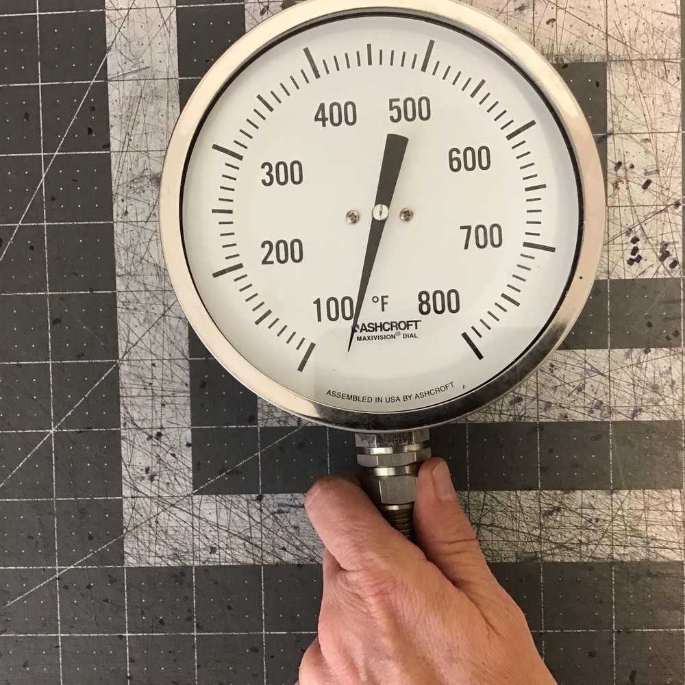 Ashcroft Maxivision 100-800 Dial  (LMP39R)