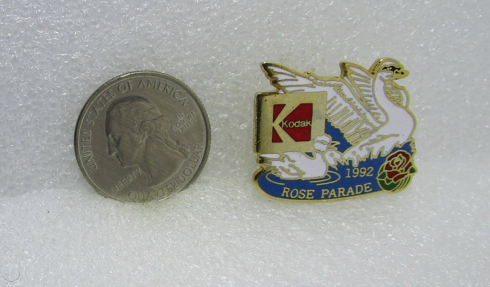 1992 Rose Parade Kodak Pasadena Pin