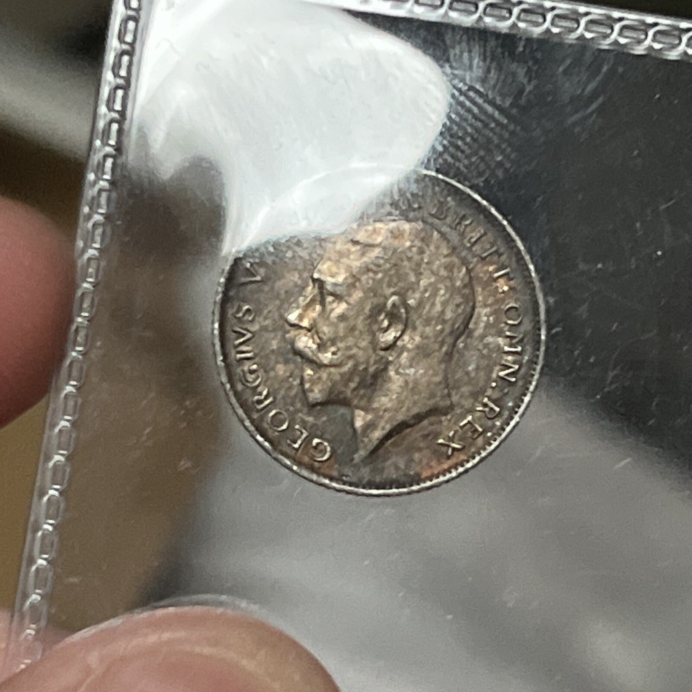 GREAT BRITAIN 6 PENCE 1916 SILVER 92,5% B08