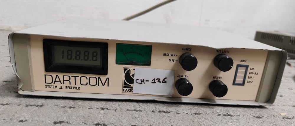DARTCOM SYSTEM II RECEIVER , CH#126 ( TESTED )