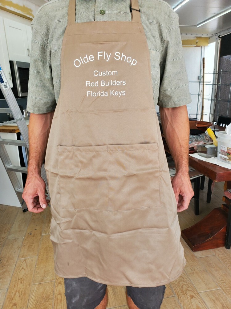 OLDE FLY SHOP ROD BUILDING APRON