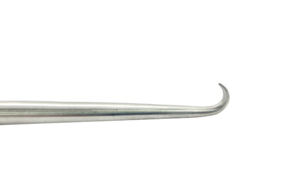 ASKIN Mfg. Bone Hook with T handle, 14mm Deep, 7"