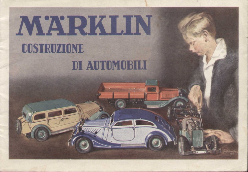 Märklin 1934 catalogue - Automobile construction IT aa