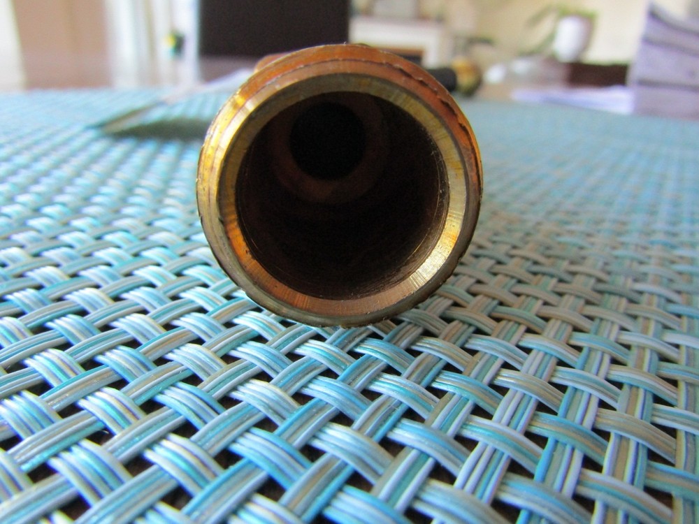 BRASS CRAFT FLEXIBLE BRAIDED WATER HEATER CONNECTOR BLACK & BRASS BWB0-18