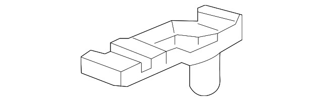 Genuine GM Radiator Mount Bracket 23336340