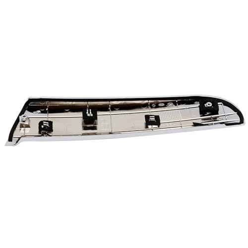 Rear Left Door(Driver Side), Chrome Surface Rear Door C Molding, Replacement