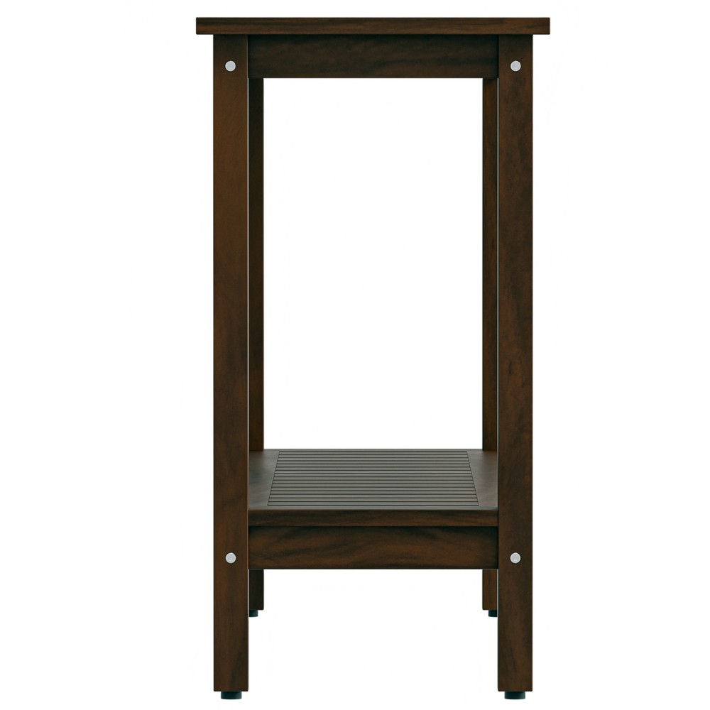 48" Console Table Multiuse Buffet Bar Storage Organizer with Foot Slider Coffee