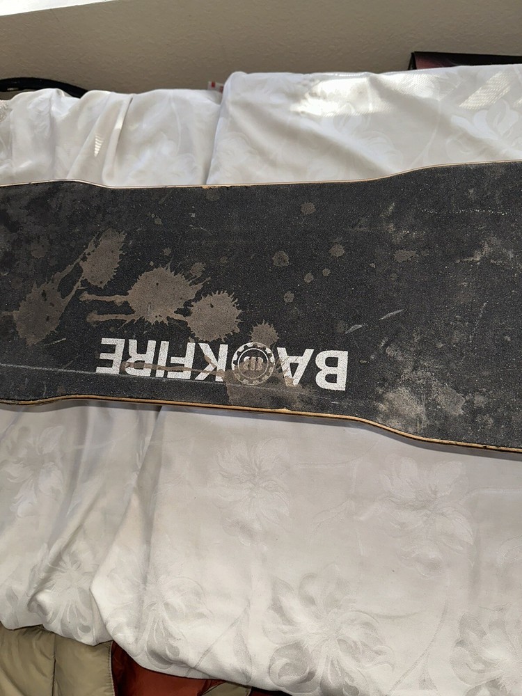 Backfire Electric Longboard Missing Parts Not Tested