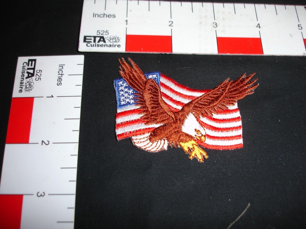 American Flag Eagle Patch