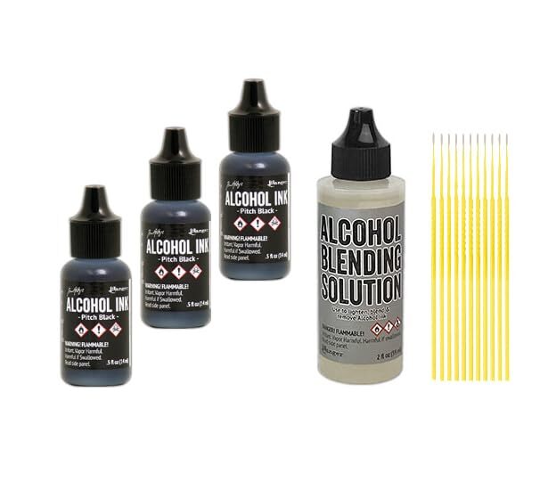 Ranger Mixative Bundle - Mixatives Plus 2 oz. Blending Solution and Trebbies