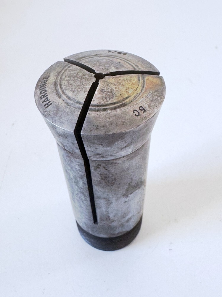 7/64" HARDINGE 5C Round Collet External Threads Only .109375" USA