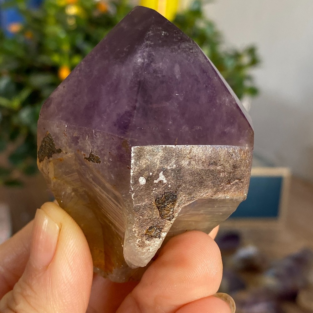 146g Natural Amethyst geode quartz clustercrystal specimen Healing