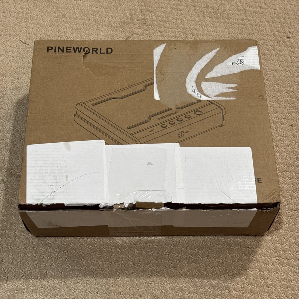 PINEWORLD K1 Safe Biometric Smart Safe for Quick Access Openbox