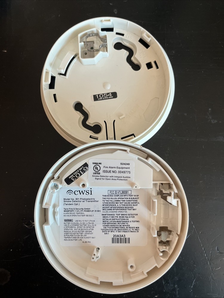 CWSI 301 wireless Smoke Detector