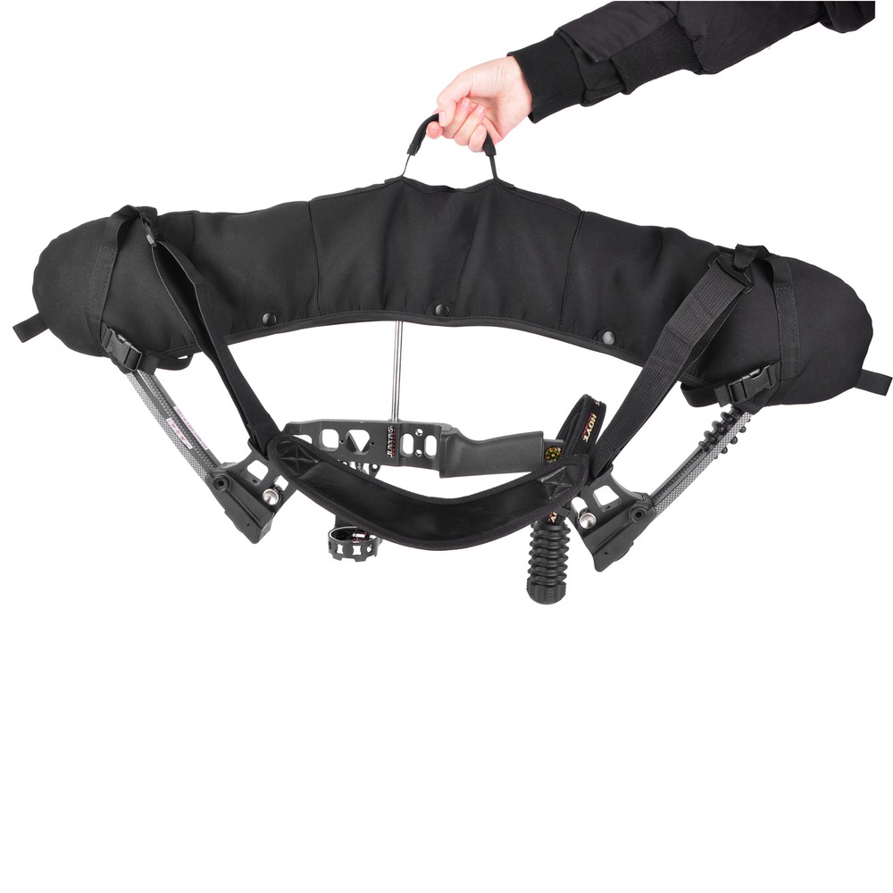 Compound Bow Bag Archery Target Strap Sling Holder Shoulder Backpack Shooting