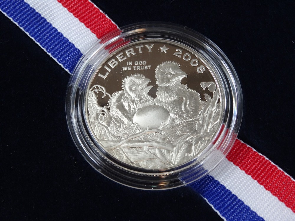 2008-S Bald Eagle Commemorative Half Dollar Proof US Mint 50C