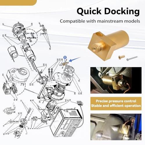 3006911 Burner Hydraulic Jack, Oil Burner Replacement Part for Riello 40
