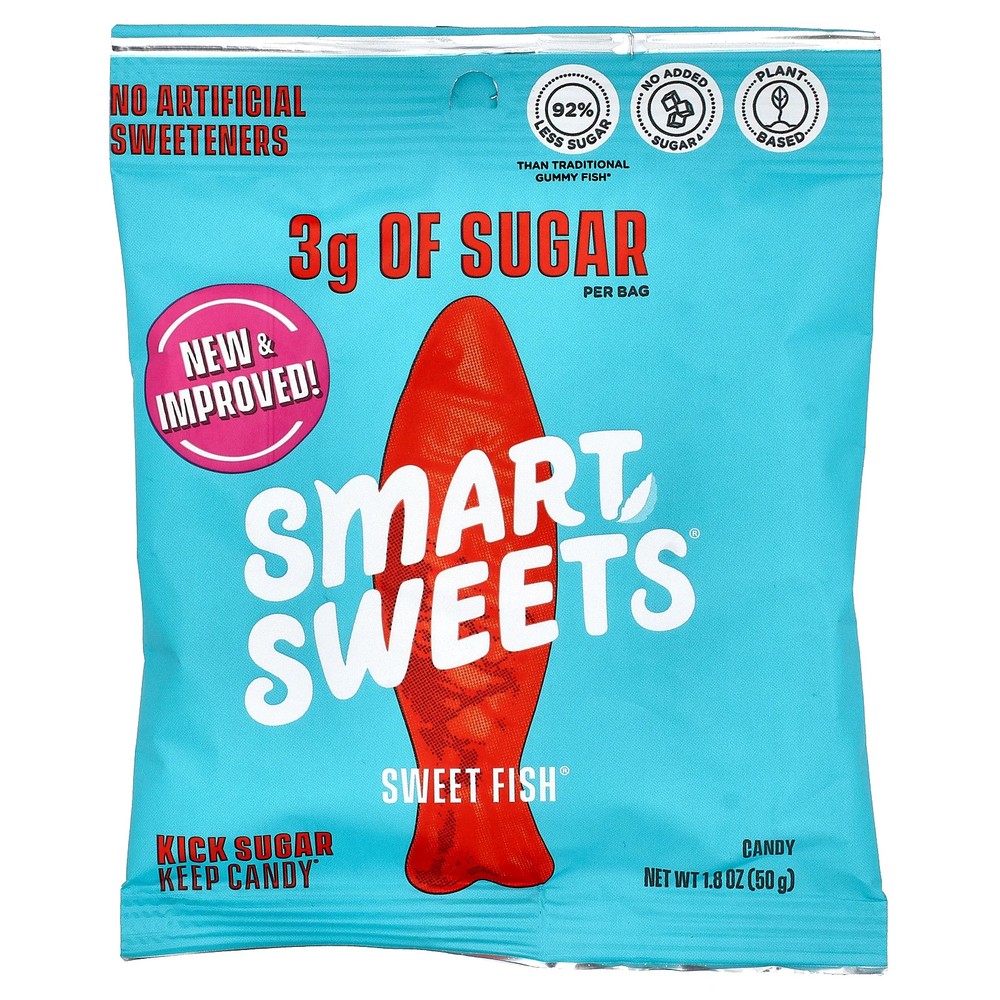 Sweet Fish® Candy, Berry, 1.8 oz (50 g)