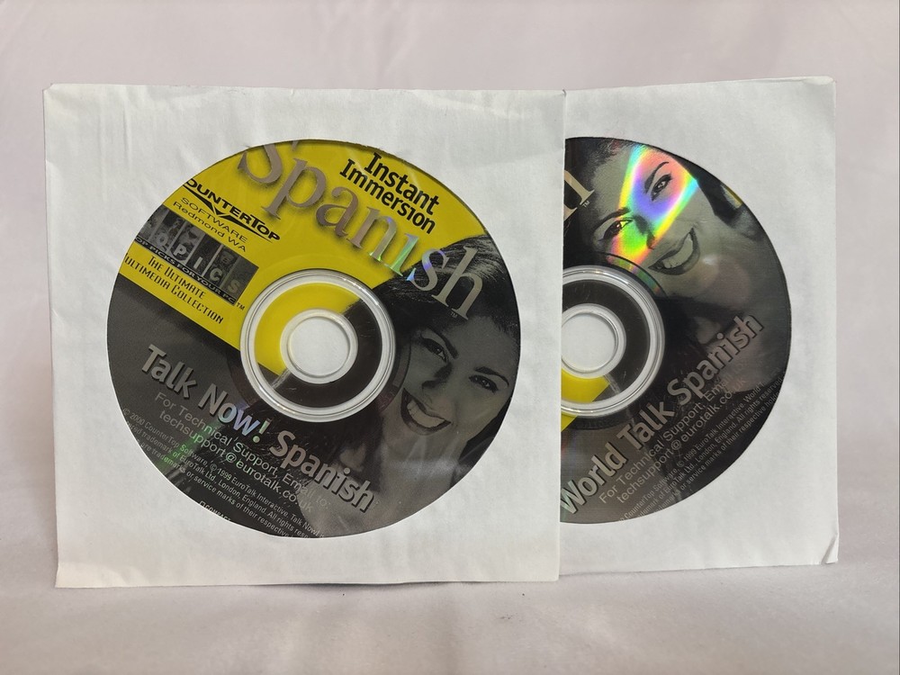 Instant Immersion SPANISH The EURO Method 2-CD ROM Set (PC/Mac)