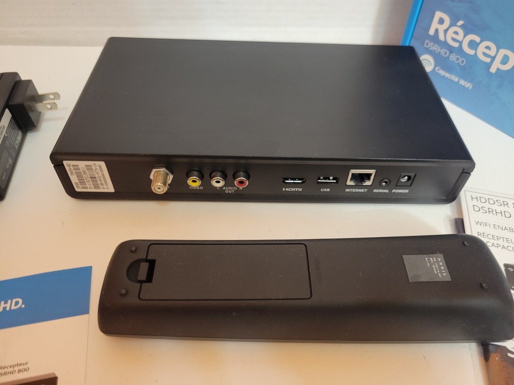 Shaw Direct HDDSR 800 Satellite Receiver With Remote