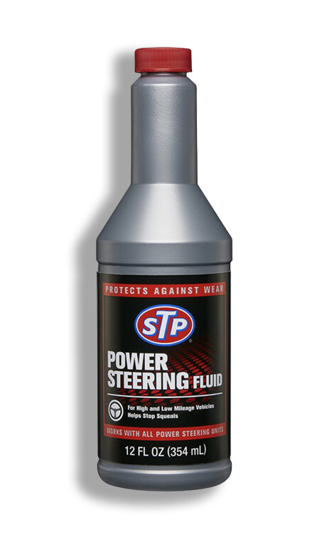 STP POWER STEERING FLUID & Stop Leaking, 12 Fl.oz, 1 Pack