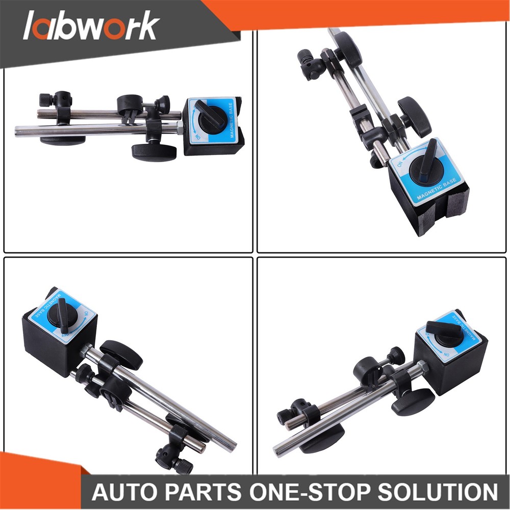 Labwork 1" Dial Indicator, Magnetic Base & 22 Point Precision Inspection Set