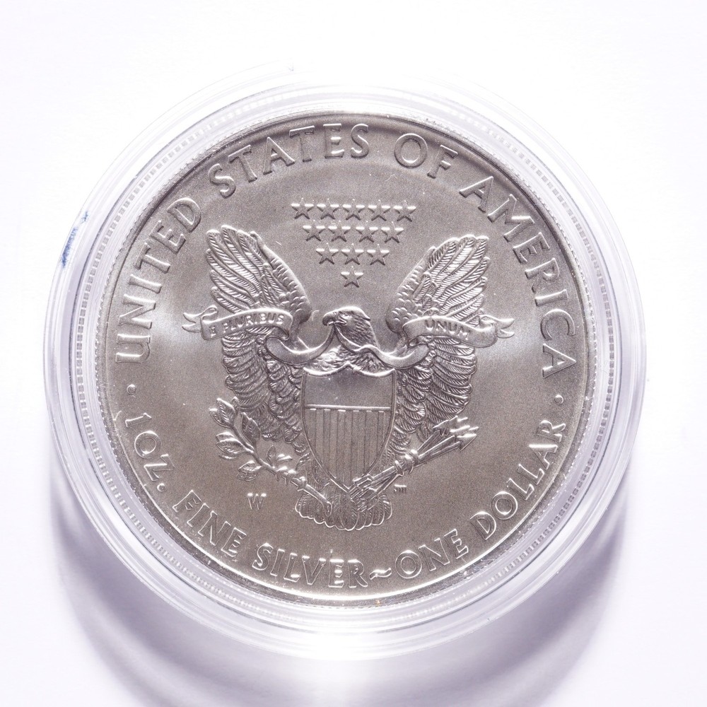 2014-W Silver American Eagle Dollar Burnished