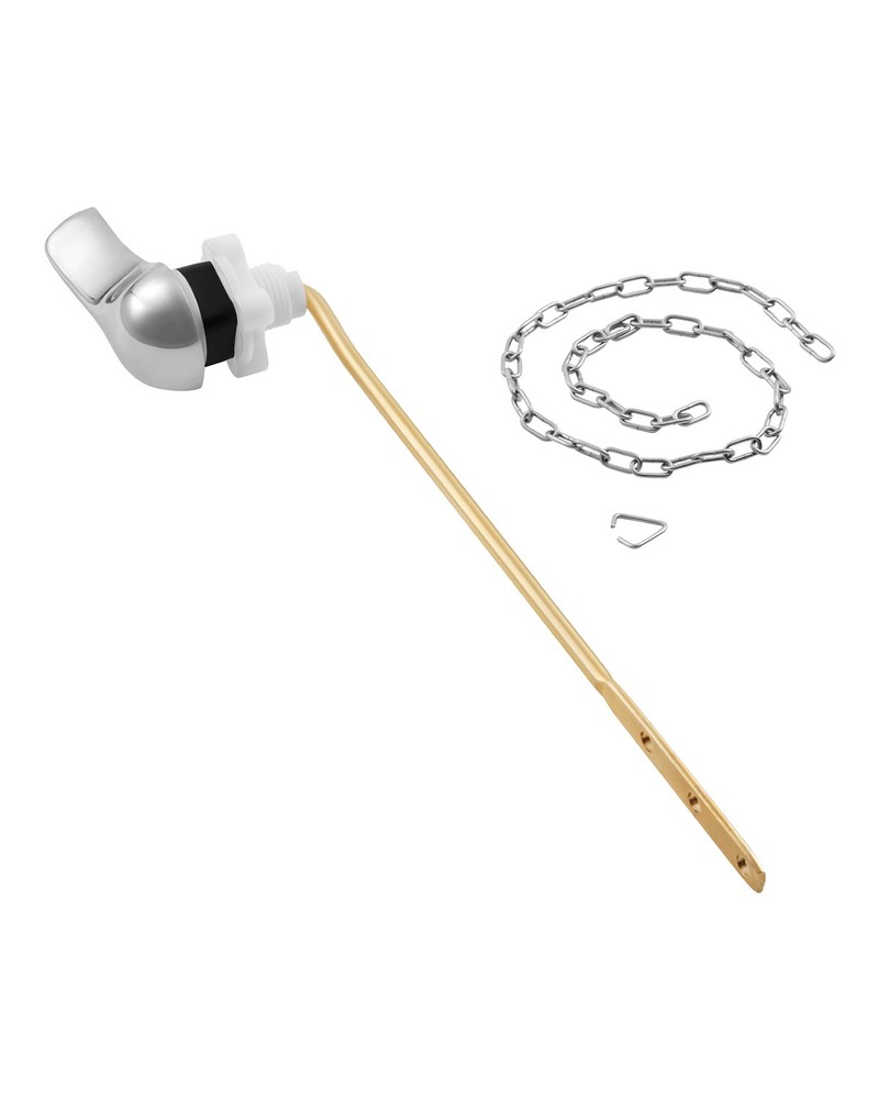 VEVOR Toilet Handle Replacement Kit Front Universal Toilet Flush Handle Chrome