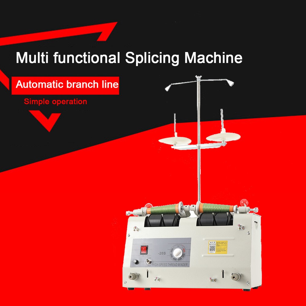 Sewing Thread Winder 2 Cones Automatic Thread Winding Machine Garment Factory