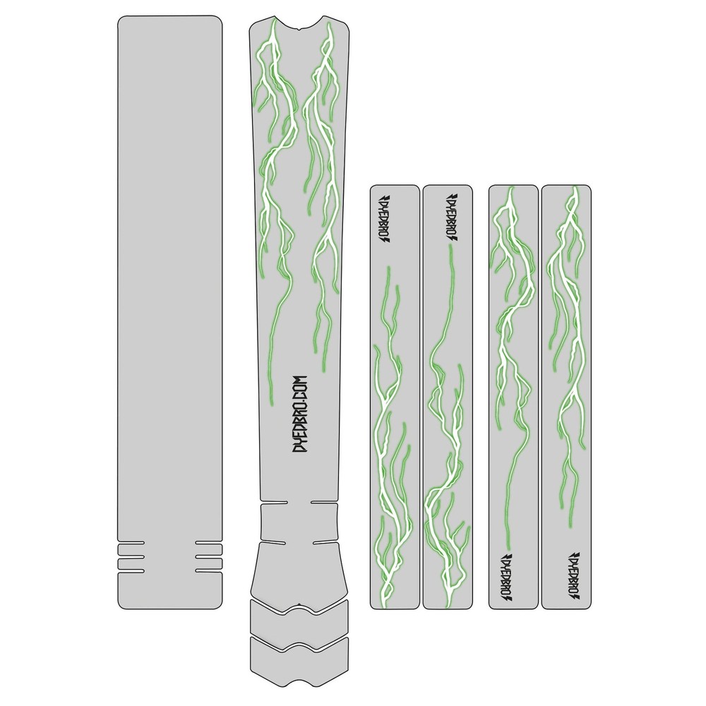 DYEDBRO Frame Protection, Lightning Green NLS