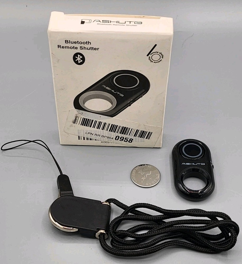 ASHUTB Bluetooth Remote Shutter Camera360 App For Camera 10m Easy 3 Step