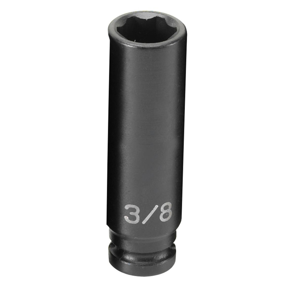 Grey Pneumatic 1/4" Surface Drive x 3/8" Deep Socket