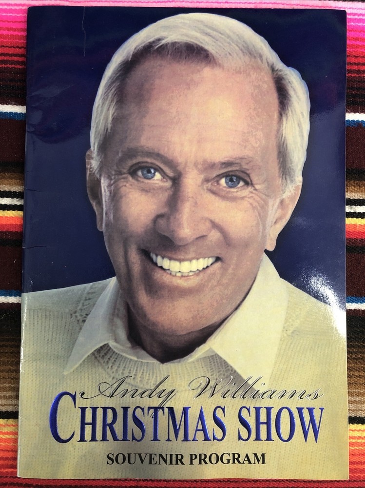 Andy Williams Christmas Show Souvenir Program Book