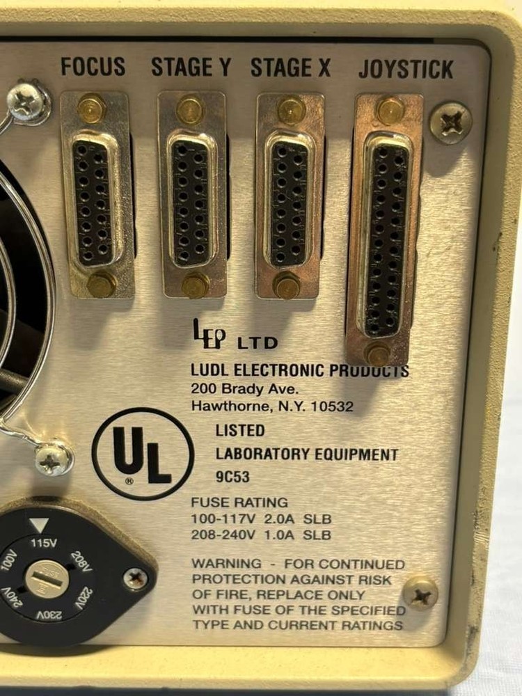 LEP Ludl Electronic Products Interface Controller Chassis 73000101 w/ Modules