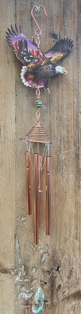 Eagle Metal Wind Chime 23" x 5"