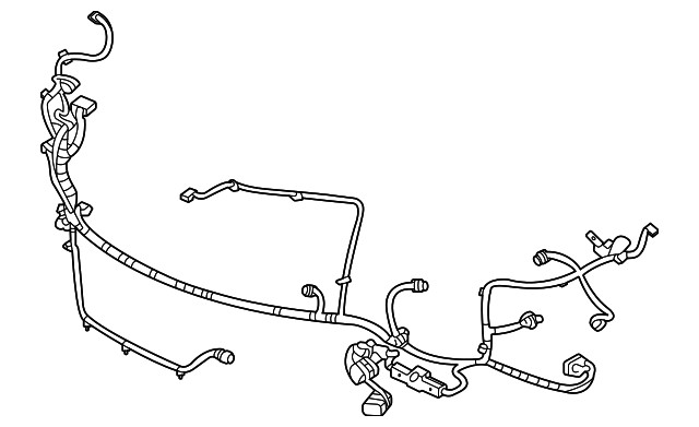 Genuine GM Front Object Alarm Sensor Wiring Harness 42760921