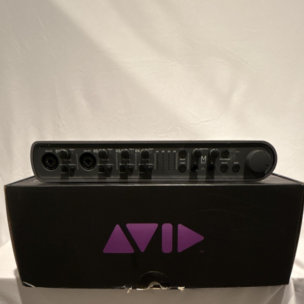 Avid Mbox Pro - High Resolution 8x8 Audio Interface, Never Used