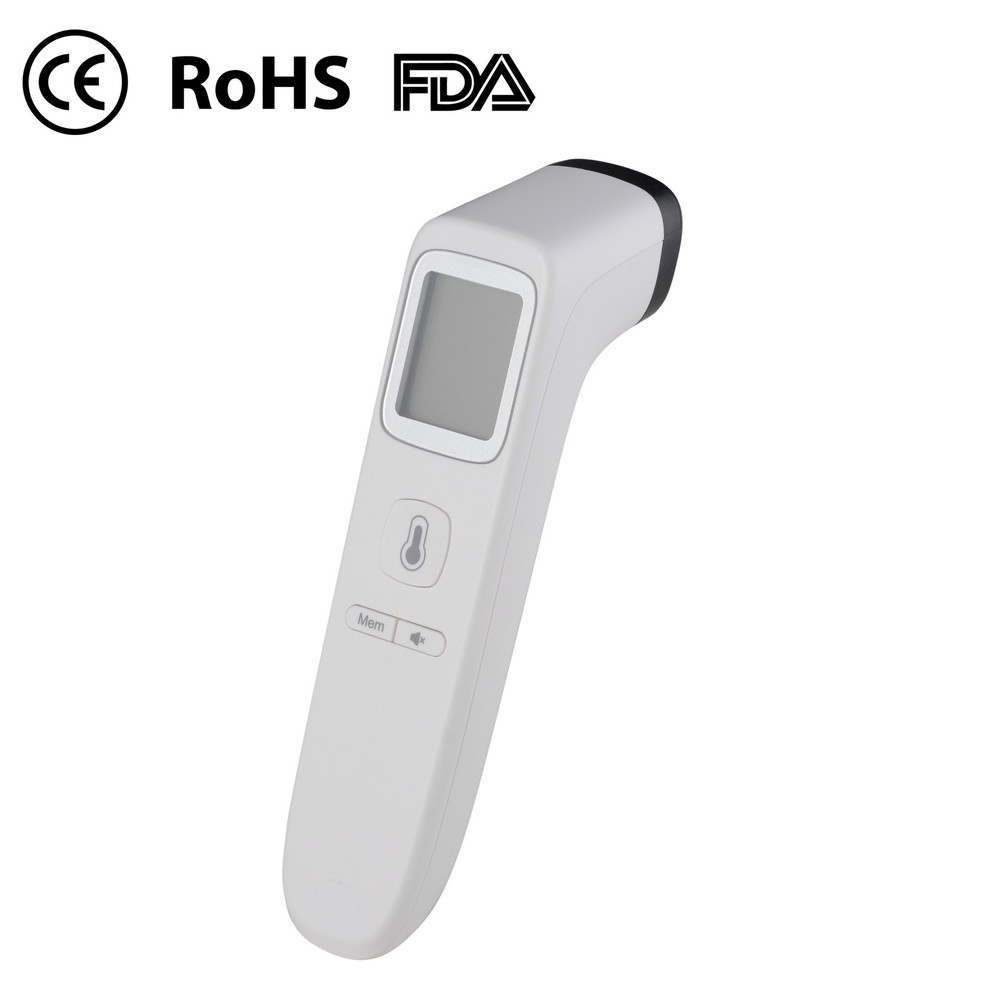 2 Pack No Contact Digital Infrared Thermometer Temperature Gun Memory Function