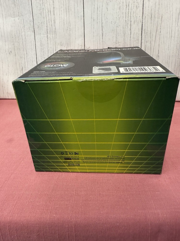 Bytech Adjustable Gaming Microphone NEW Multi Color Backlight Hands Free Glow