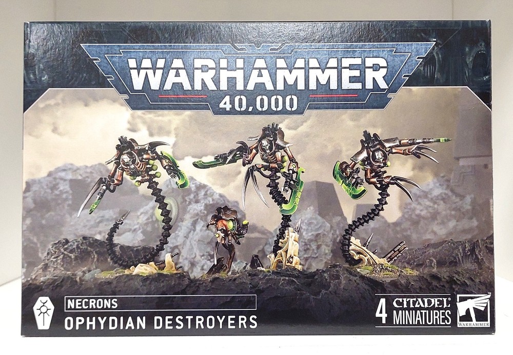 Warhammer 40000 Necrons Ophydian Destroyers Single Models